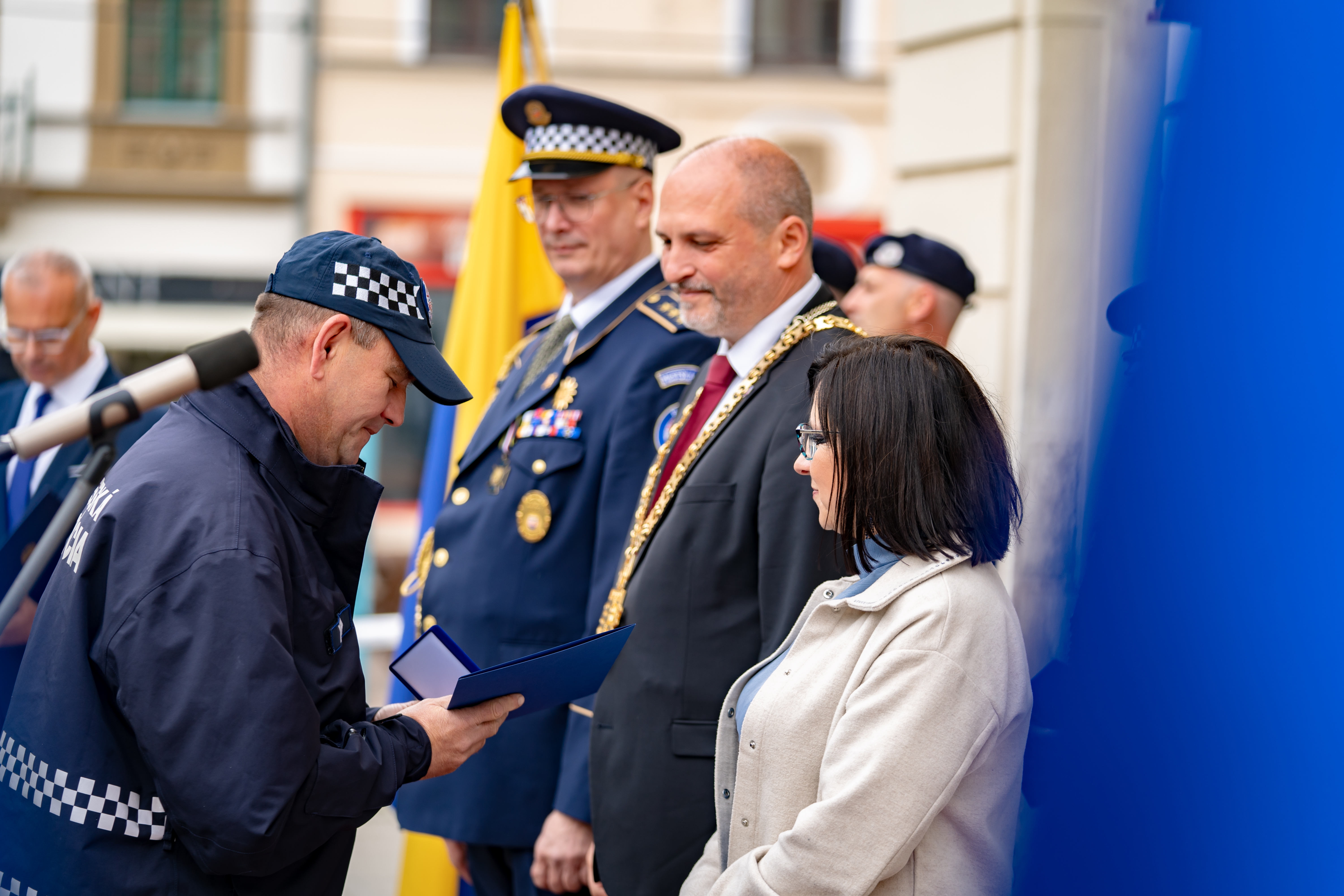 Slavnostne ocenovanie prislusnikov Mestskej policie -34